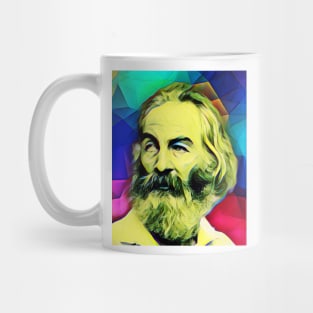 Walt Whitman Colourful Portrait | Walt Whitman Artwork 6 Mug